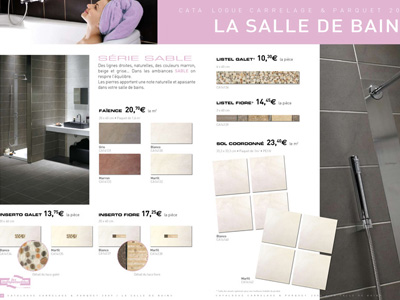 Catalogue carrelage