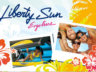 Flyer pour le solarium LibertySun